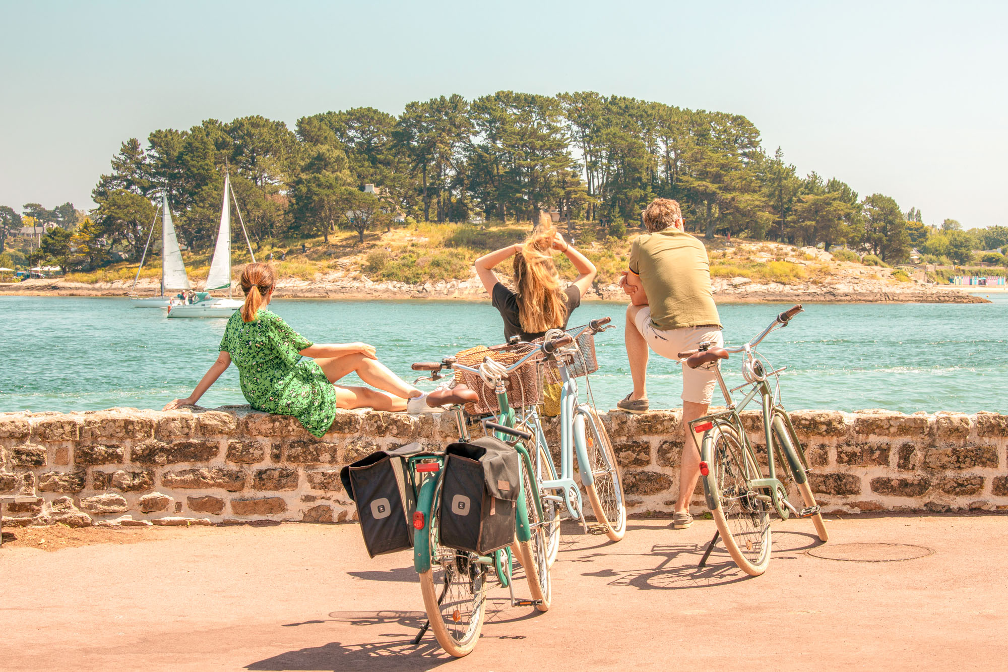 balade vélo ile aux moines