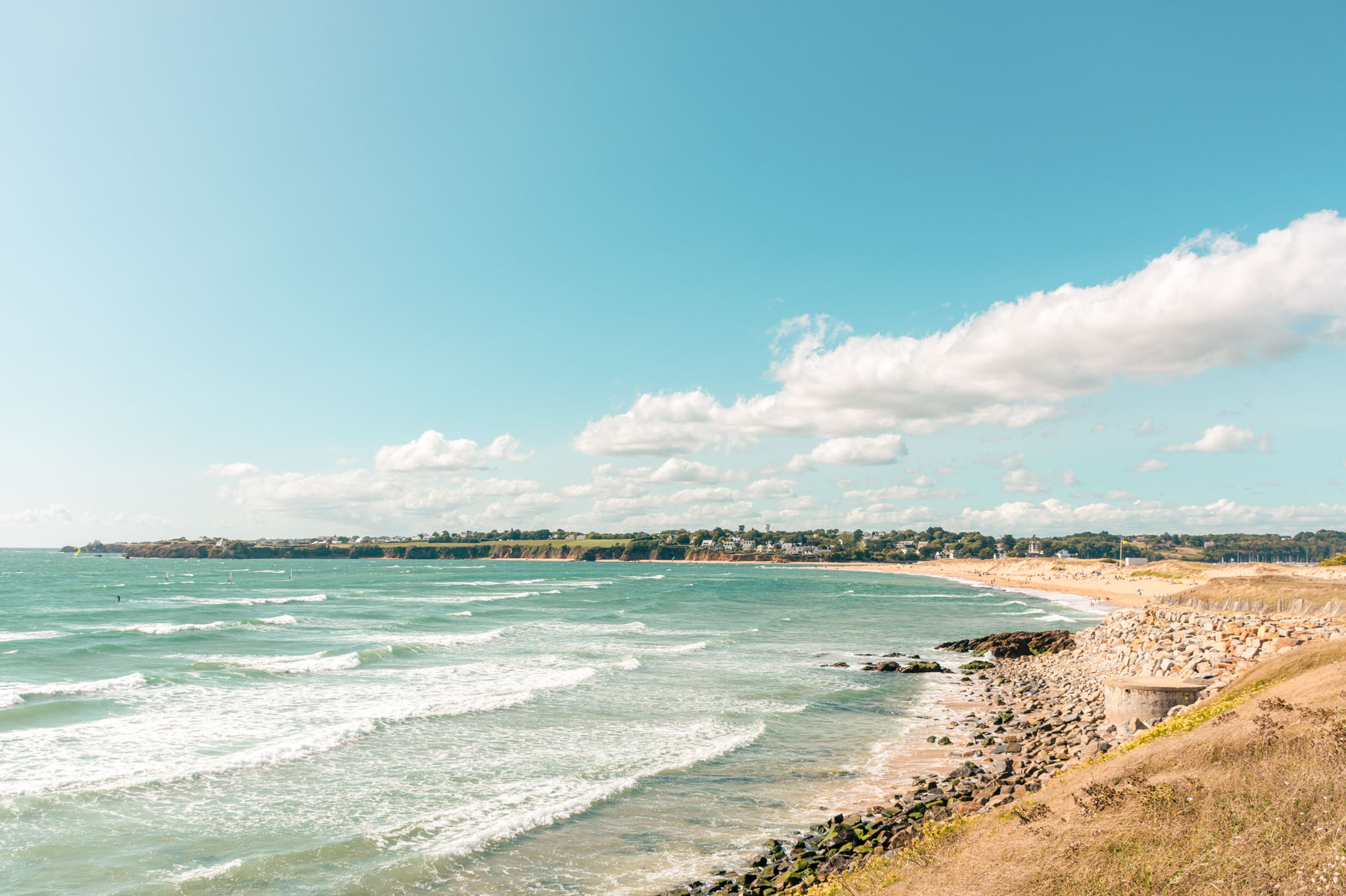 guidel bretagne plage morbihan